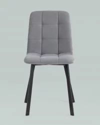 Стул Oliver Square велюр Серый